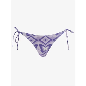 Light Purple Women's Patterned Swimwear Bottoms Noisy May Tan - Women