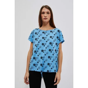 Moodo women's T-shirt - blue