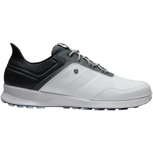 Footjoy Stratos Mens Golf Shoes White/Black/Iron 39