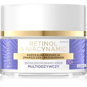 Eveline Cosmetics Retinol & Niacynamid vyživující denní krém 70+ SPF 20 50 ml