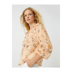 Koton Off The Shoulder Chiffon Blouse