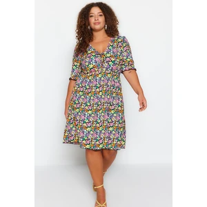 Sukienka damska Trendyol TBBSS23AH00158/Very colorful