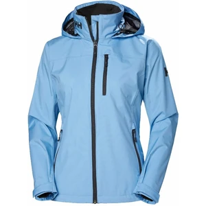 Helly Hansen Women's Crew Hooded Sailing Jacket Bright Blue S