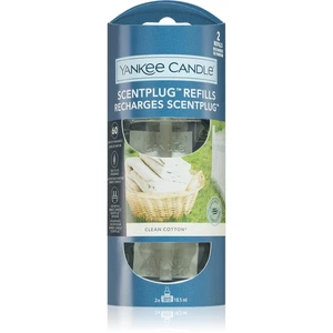 Yankee Candle Clean Cotton Refill náplň do elektrického difuzéru 2x18,5 ml