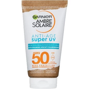 Garnier Ambre Solaire Super UV ochranný krém na tvár proti vráskam SPF 50 50 ml