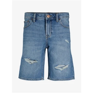 Blue Boys Denim Shorts Jack & Jones Chris - Boys