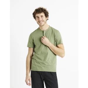 Celio T-shirt with buttons Dehenley - Men