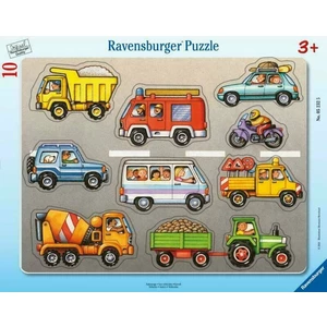 Ravensburger Puzzle Véhicules 10 pièces