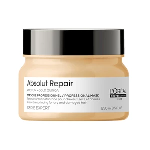 L’Oréal Professionnel Serie Expert Absolut Repair Gold Quinoa + Protein hloubkově regenerační maska pro suché a poškozené vlasy 250 ml