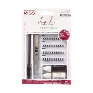 KISS Sada pro aplikaci umělých řas Lash Couture LuXtension Cluster Kit