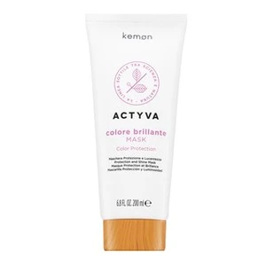 Kemon Actyva Colore Brilliante Mask odżywcza maska do włosów farbowanych 200 ml