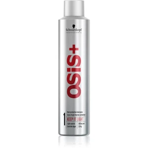 Schwarzkopf Professional Osis+ Keep It Light lak na vlasy s lehkou fixací pro vlasy namáhané teplem