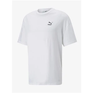 White Men's Oversize T-Shirt Puma Classics - Men