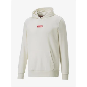 Cream Men's Hoodie PUMA X COCA COLA - Men