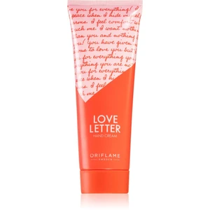 Oriflame Love Letter hydratační a vyživující krém na ruce 75 ml