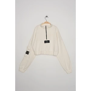 Koton Sweatshirt - White - Regular fit