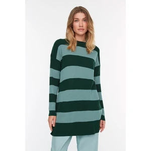 Trendyol Sweater - Green - Relaxed fit