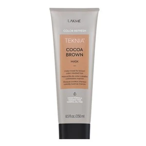 Lakmé Teknia Color Refresh Cocoa Brown Mask vyživující maska s barevnými pigmenty pro hnědé vlasy 250 ml