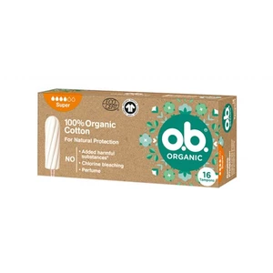 o.b. Organic Super tampony 16 ks