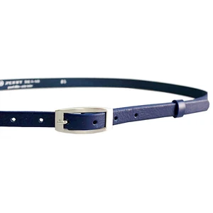 Penny Belts Dámsky kožený opasok 15-2-56 dark blue 105 cm