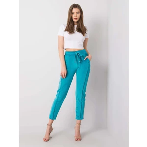 RUE PARIS Sea pants made of velor