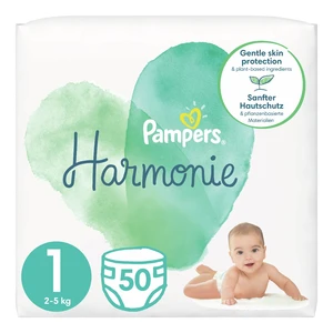 PAMPERS Harmonie 1 2-5 kg 50 ks