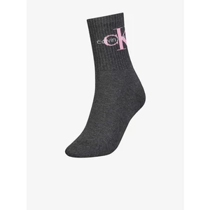 Dark grey women's socks Calvin Klein - Women