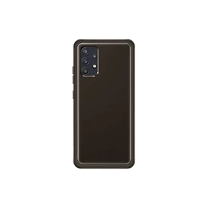 Kryt na mobil Samsung Galaxy A32 LTE (EF-QA325TBEGEU) čierny/priehľadný ochranný kryt na mobil • pre Galaxy A32 LTE • tenký • príjemný materiál