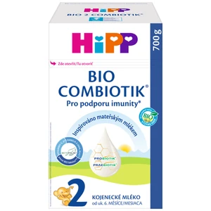 Následná mliečna dojčenská výživa HiPP 2 BIO Combiotik®