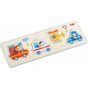 Haba Puzzle Means of Transport aktivity vkládačka ze dřeva 12 m+ 1 ks