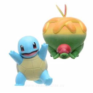 Pokémon akční figurky Squirtle a Appletun 5 cm