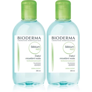 Bioderma Sébium H2O výhodné balenie (pre mastnú a zmiešanú pleť)