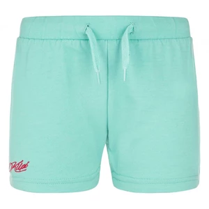 Girls' cotton shorts Shorty-jg turquoise - Kilpi