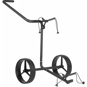 Jucad Carbon Shadow 2-Wheel Matt Black Trolley manuale golf