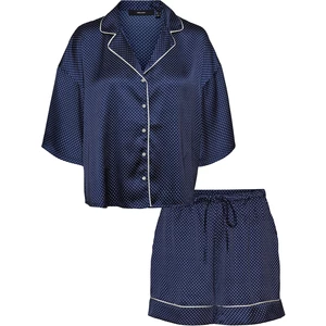 Vero Moda Dámské pyžamo VMBEATE 10254127 Navy Blazer S