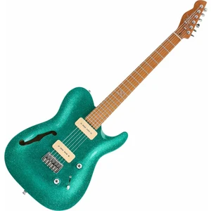 Chapman Guitars ML3 Semi Hollow Pro Traditional Aventurine Green Sparkle