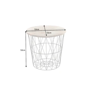 Odkládací stolek IFITOS Dekorhome 52 cm,Odkládací stolek IFITOS Dekorhome 52 cm