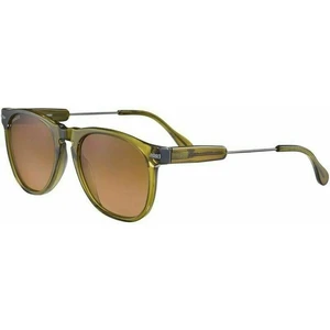 Serengeti Amboy Crystal Olive/Shiny Dark Gunmetal/Mineral Polarized Drivers Gradient