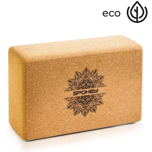 Spokey NIDRA Yoga Block Cork