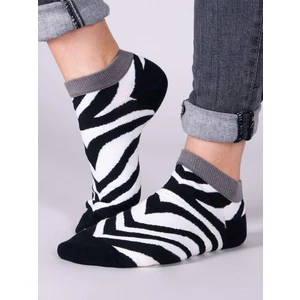 Yoclub Unisex's Ankle Funny Cotton Socks Patterns Colours SKS-0086U-B500