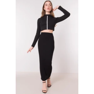 Black BSL maxi skirt