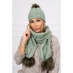 Women's set K199 light khaki