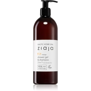 Ziaja Baltic Home Spa Fit Mango sprchový gel na obličej, tělo a vlasy 500 ml