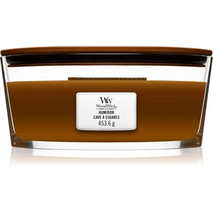 Woodwick Humidor vonná svíčka s dřevěným knotem (hearthwick) 453.6 g