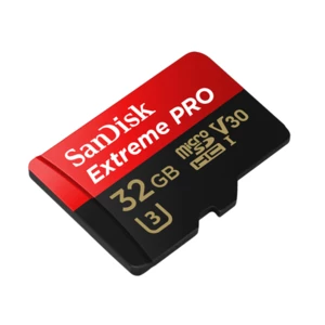 Pamäťová karta Sandisk Micro Sdhc Extreme Pro 32GB UHS-I U3... Paměťová karta 32 GB, (čtení 100MB/s, zápis 90MB/s)