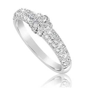 Cutie Jewellery Úchvatný třpytivý prsten se zirkony Z6831-3190-10-X-2 56 mm