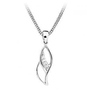 Silver Cat Módny náhrdelník so zirkónmi SC399