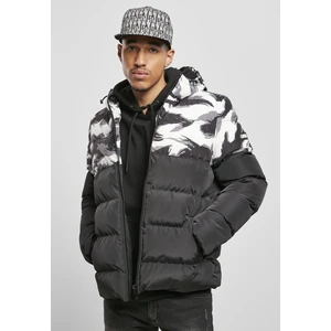 Statement Brushcamo Yoke Puffer Jacket Black/Grey