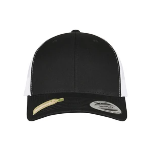 YP CLASSICS RECYCLED RETRO CARGO CAP 2-TONE BLK/WHT.