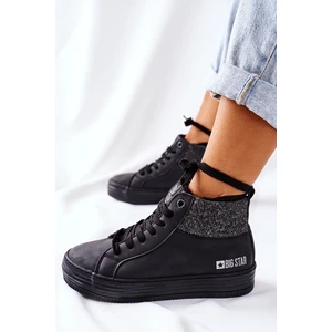 Sneakersy damskie BIG STAR SHOES BLK